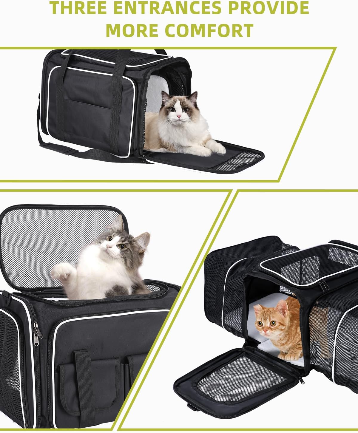 Sac Transport Chat Pliable 6kg