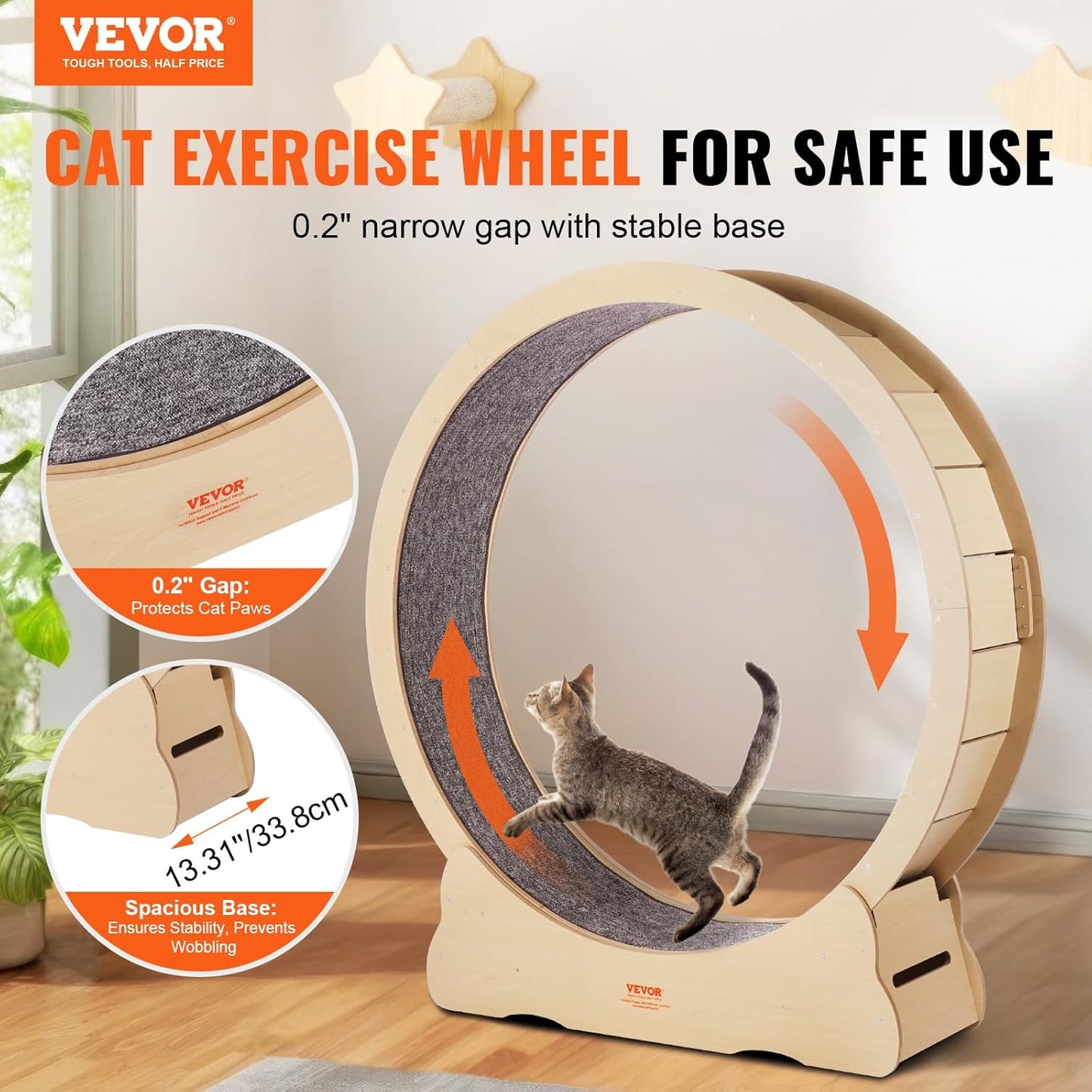 Roue pour Chat 132cm