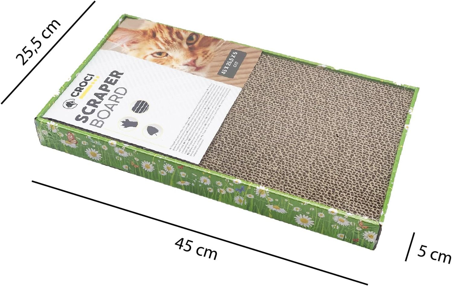 Griffoir Chat 45 x 25,5 X 5 cm