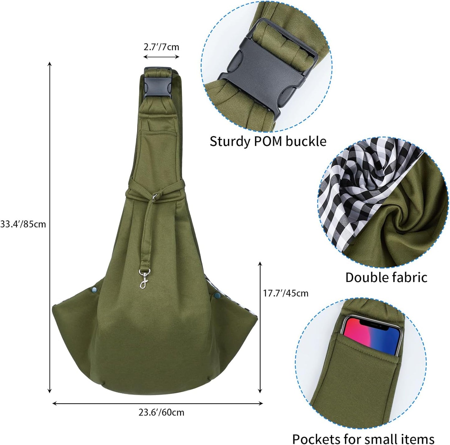 Sac Bandoulière Chat 7.5kg