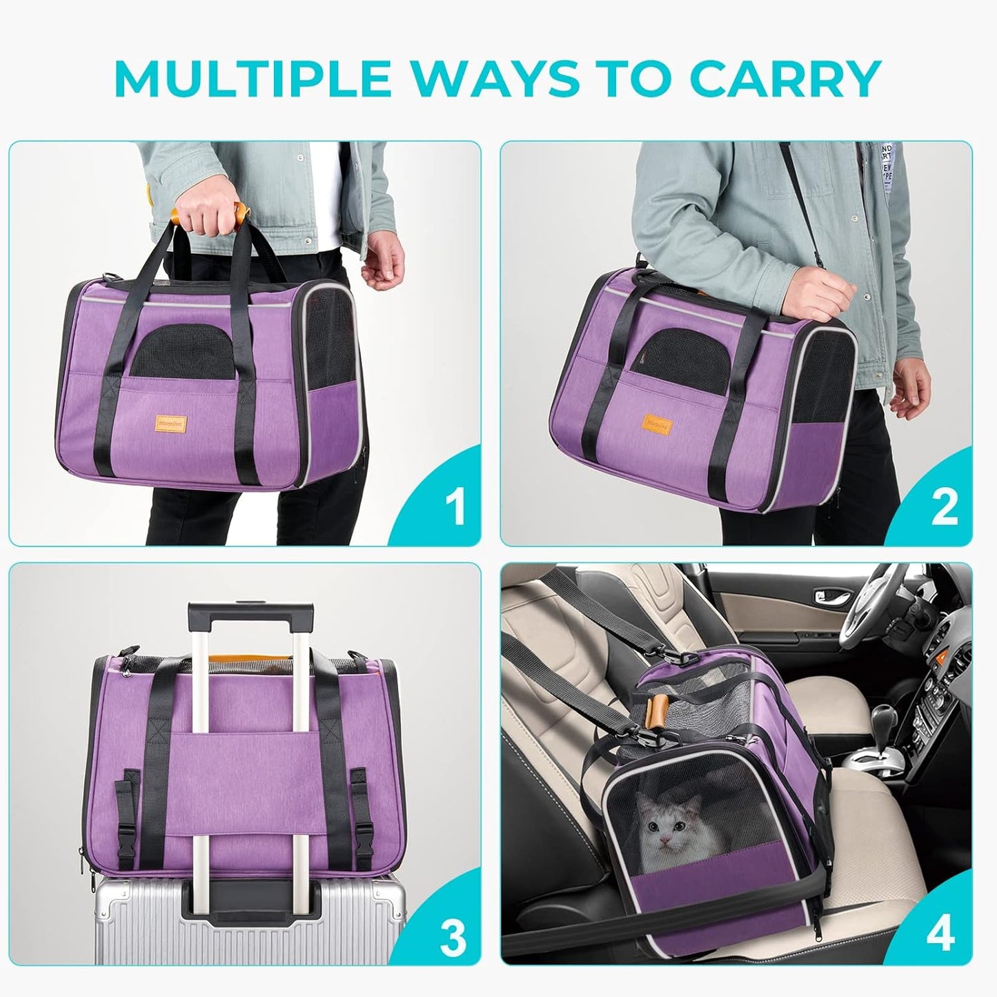 Sac Transport Chat 43 x 30 x 33 cm