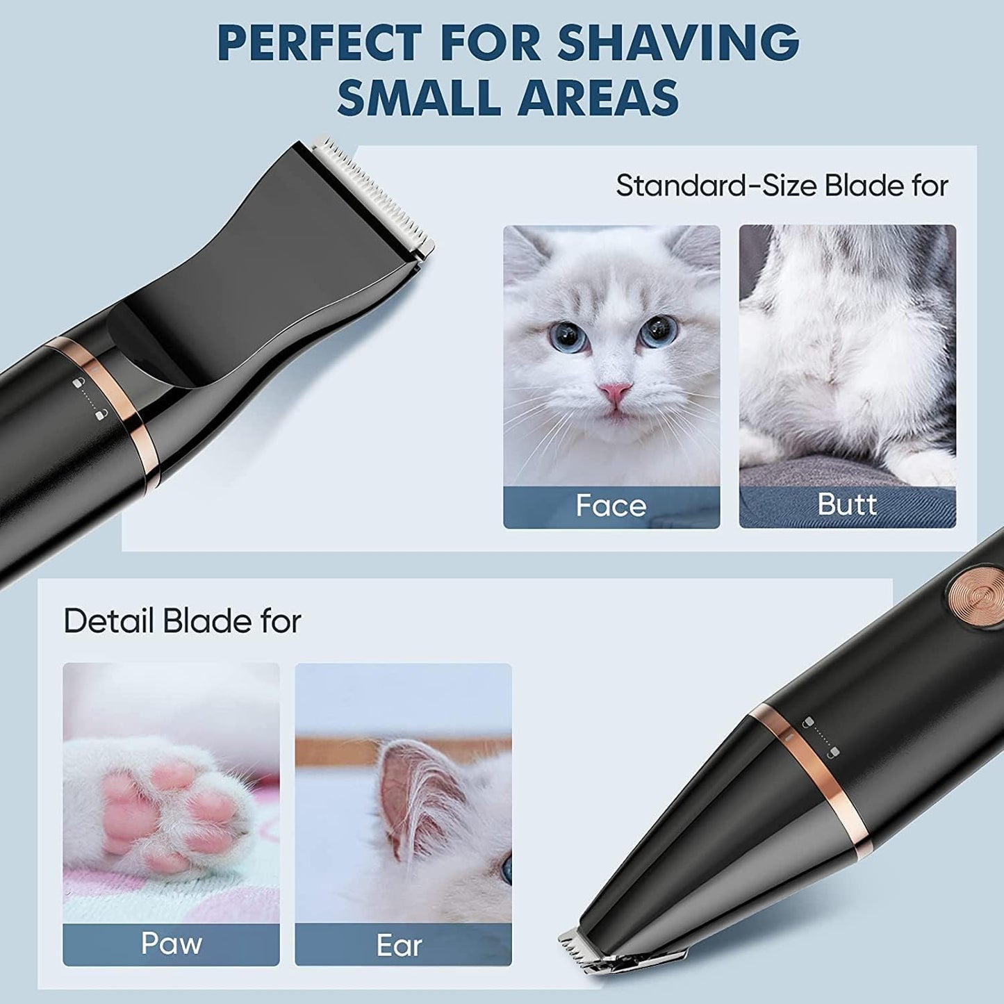 Toilettage chat Tondeuse coussinet
