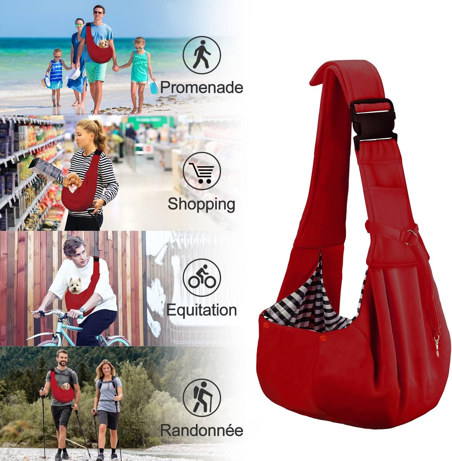 Sac Bandoulière Chat 5kg