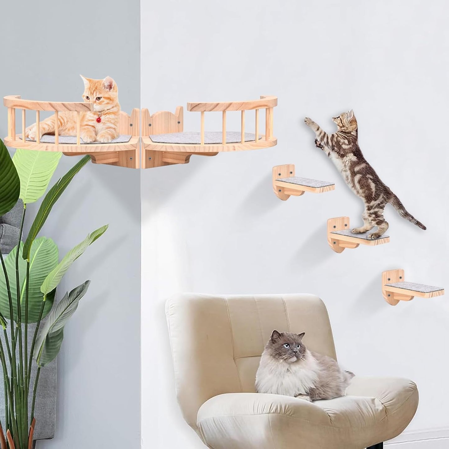 Arbre à chat Mural
