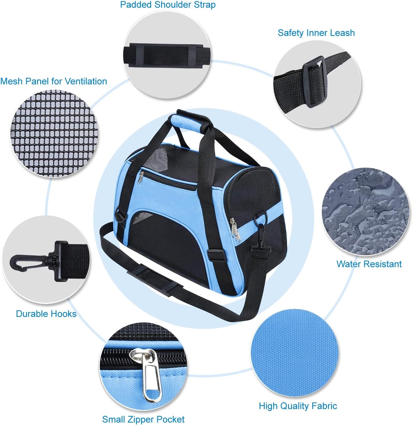 Sac Transport Chat M - 47x27x28cm 5kg