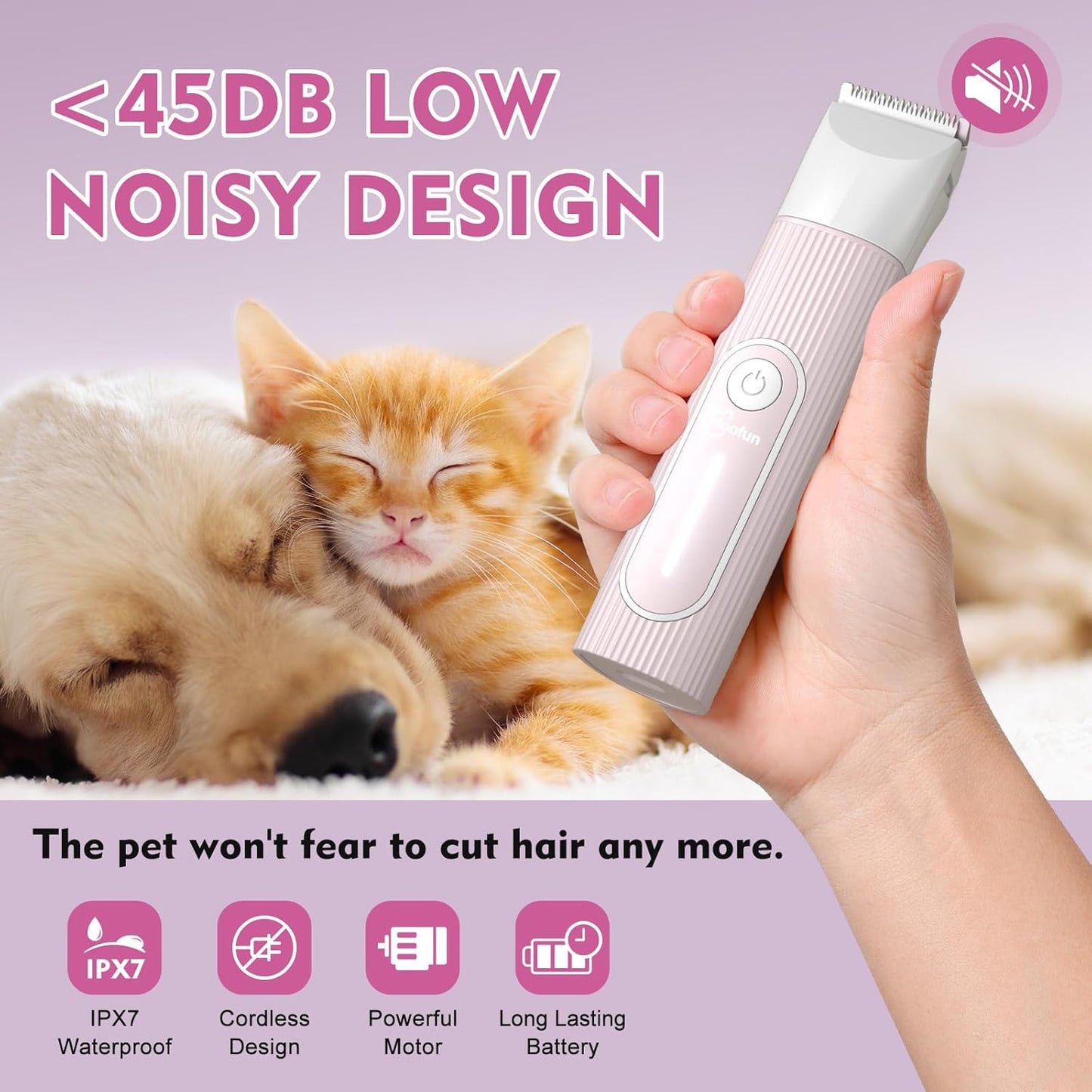 Toilettage chat Tondeuse 4 en 1