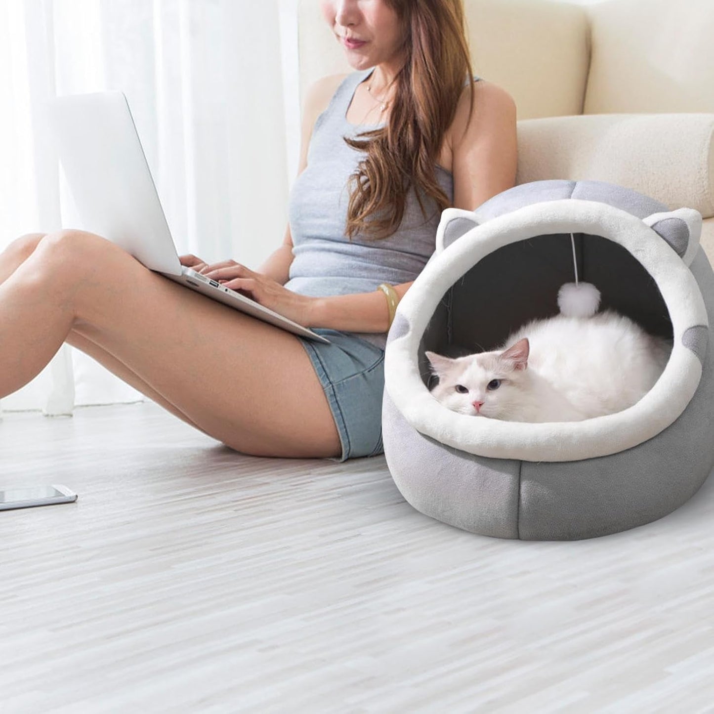 Panier Chat Coussin