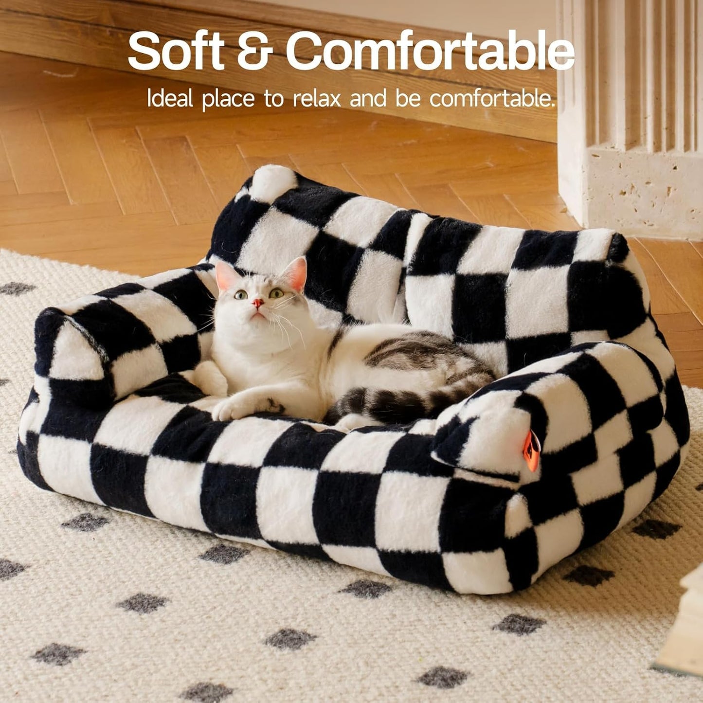 Panier Chat Coussin 66 x 48 cm, canapé-lit