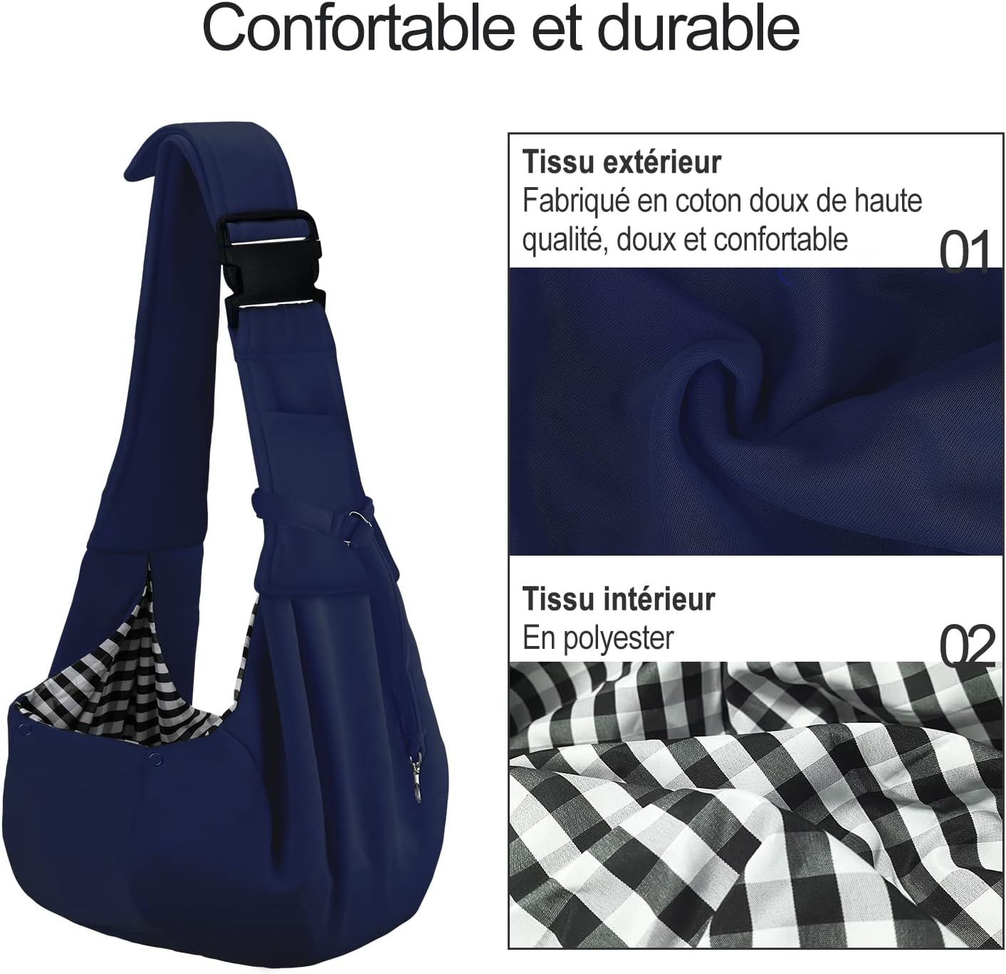 Sac Bandoulière Chat 5kg