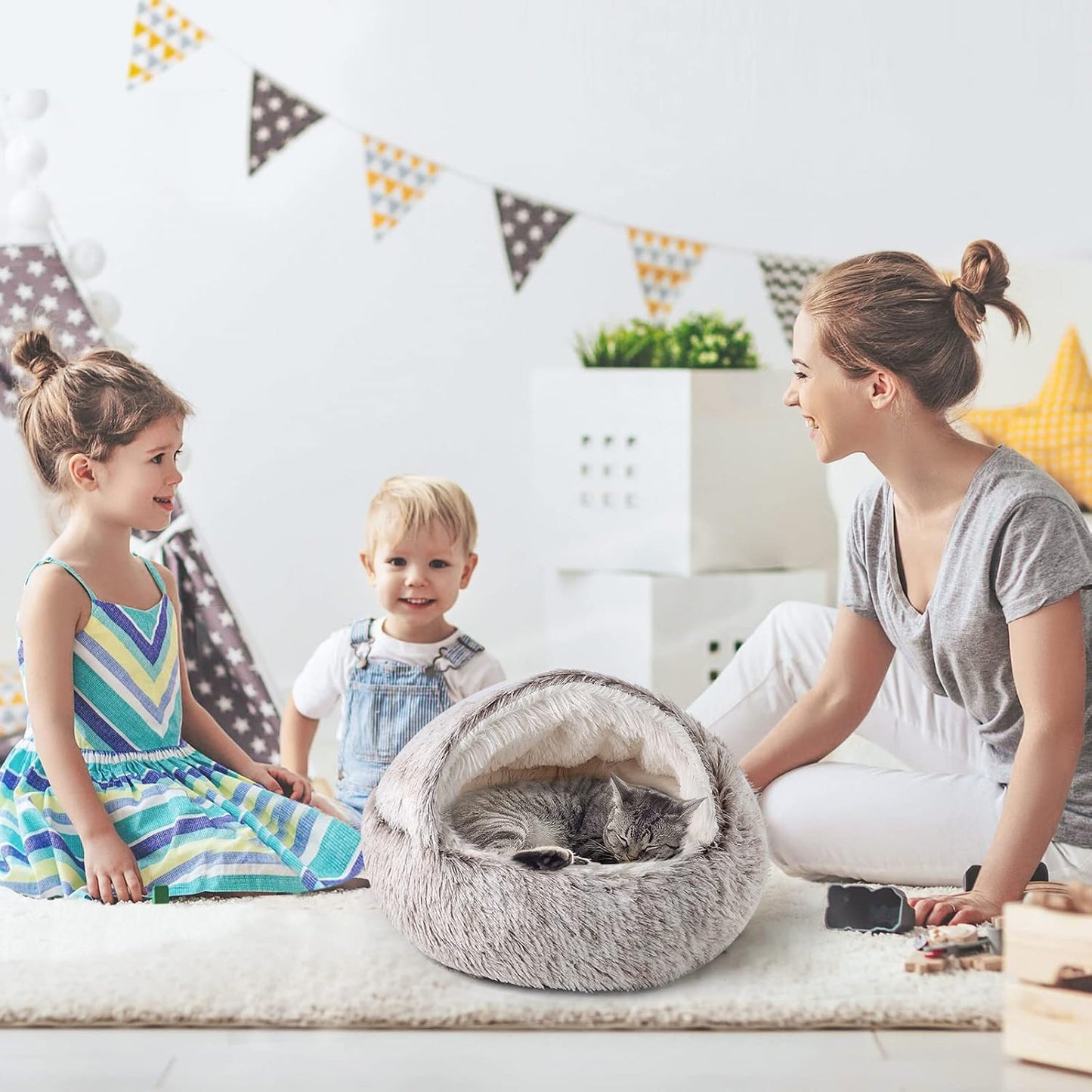 Panier Chat Coussin