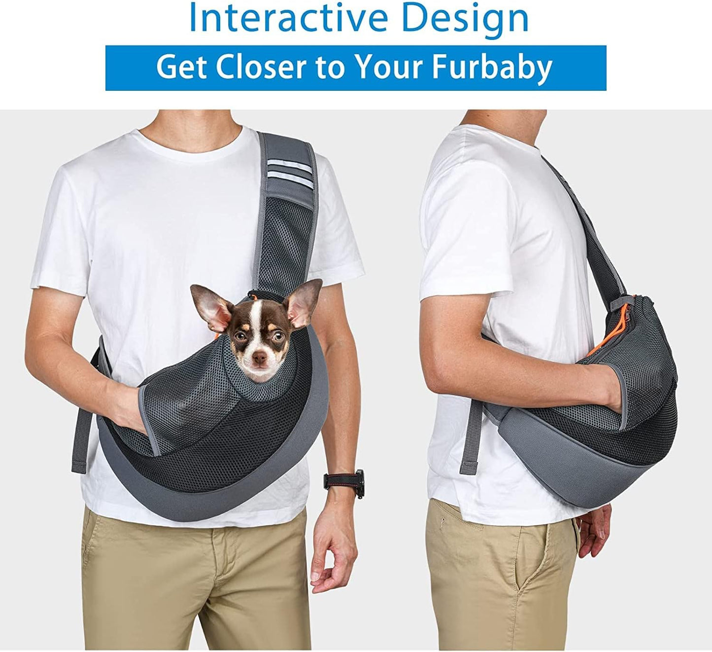 Sac Bandoulière Chat S/3kg M/5kg