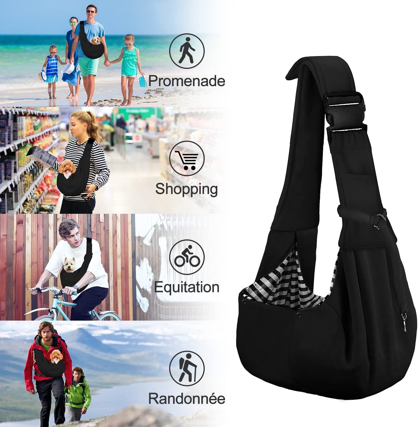 Sac Bandoulière Chat 5kg