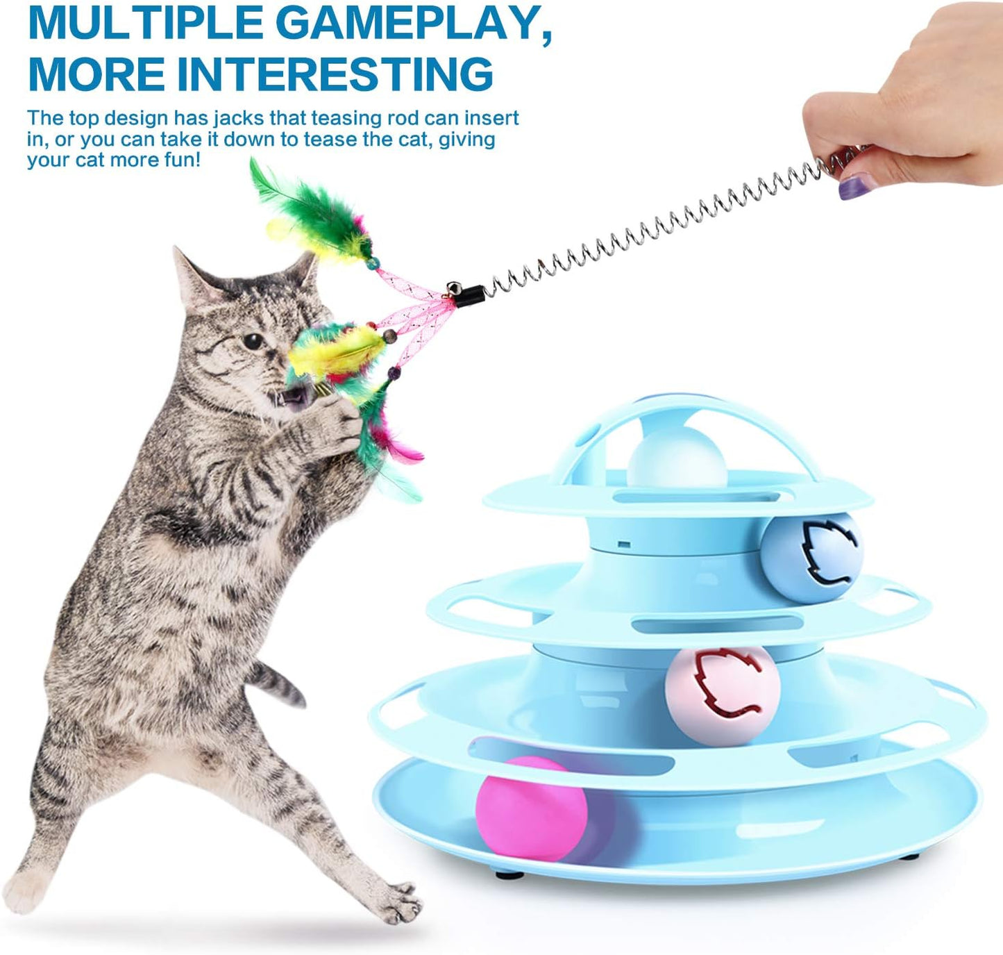Jouet pour Chat 2 en 1