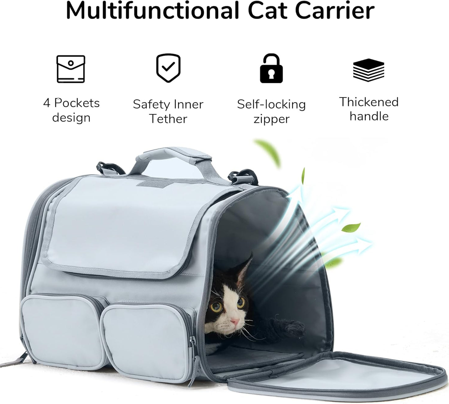 Sac Transport Chat 40x27x27cm 5.4kg