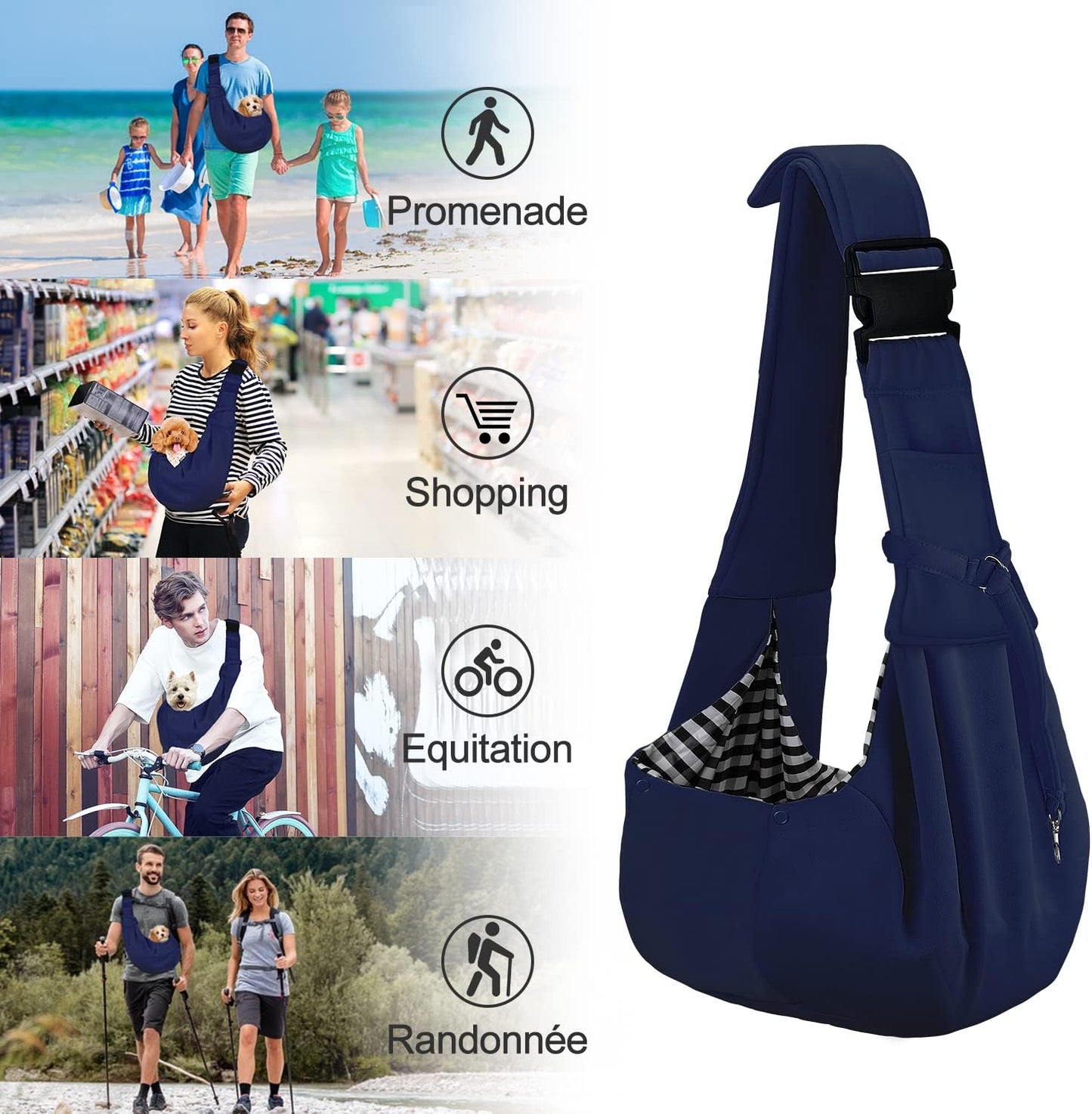 Sac Bandoulière Chat 5kg
