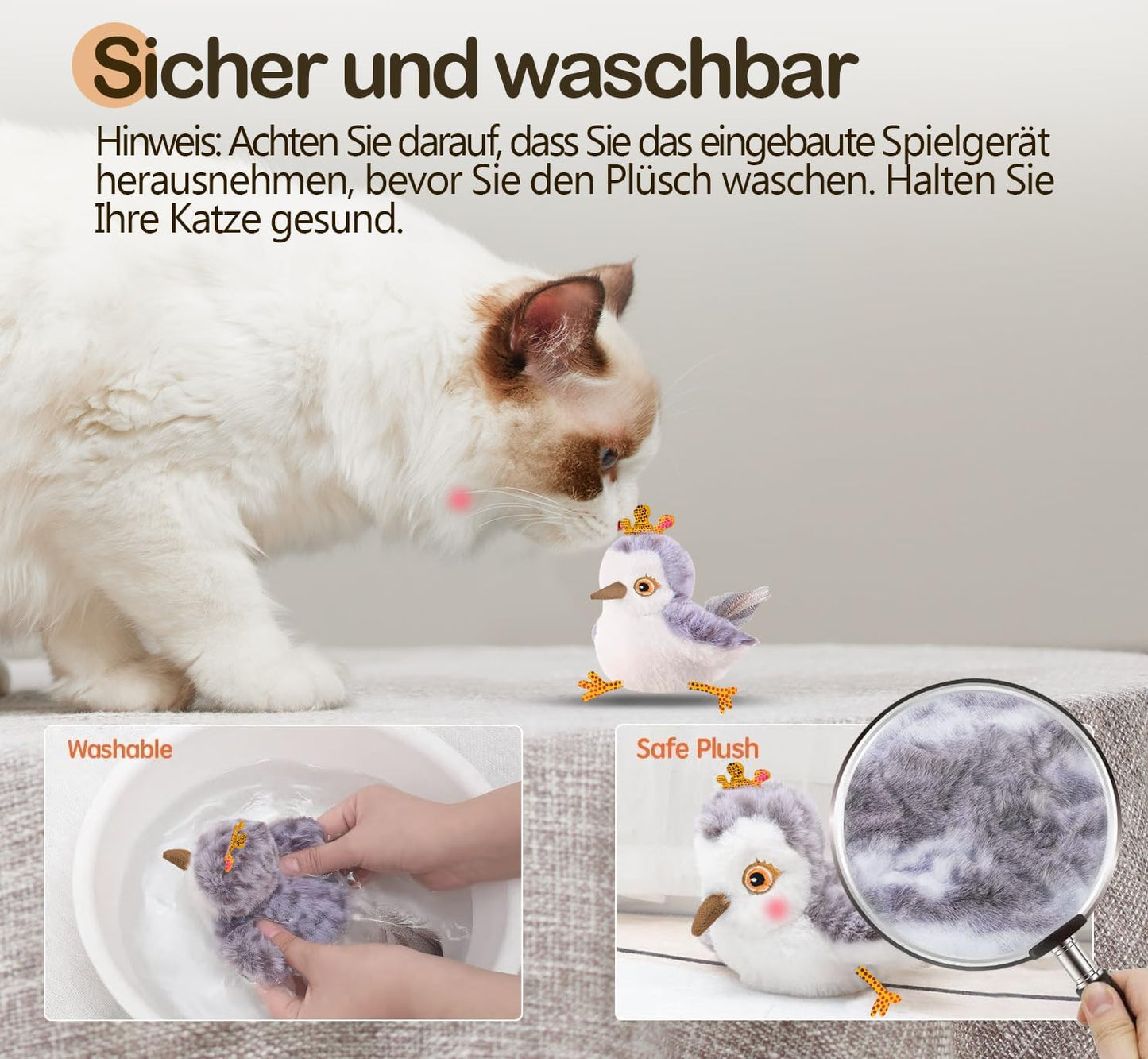 Jouet pour Chat Oiseau battant