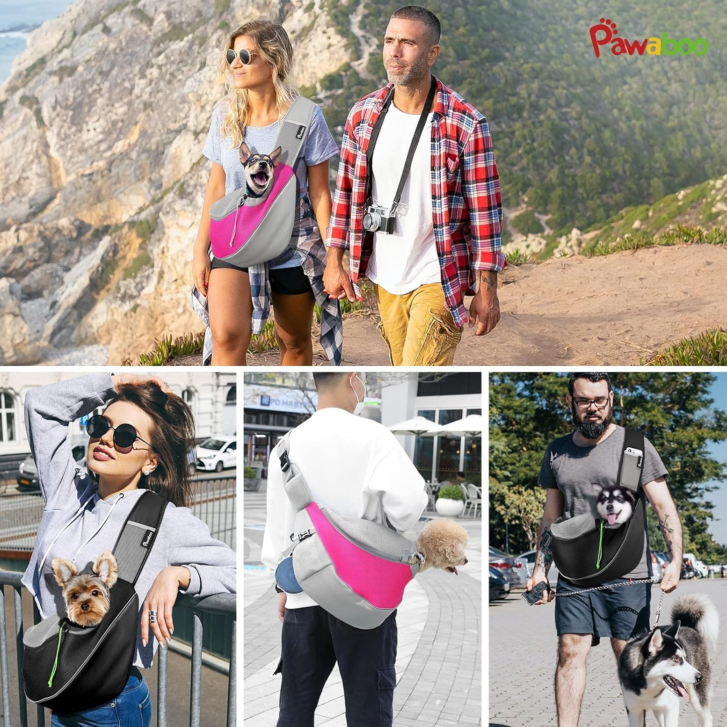 Sac Bandoulière Chat S/2.5kg M/4.5kg L/6.5kg