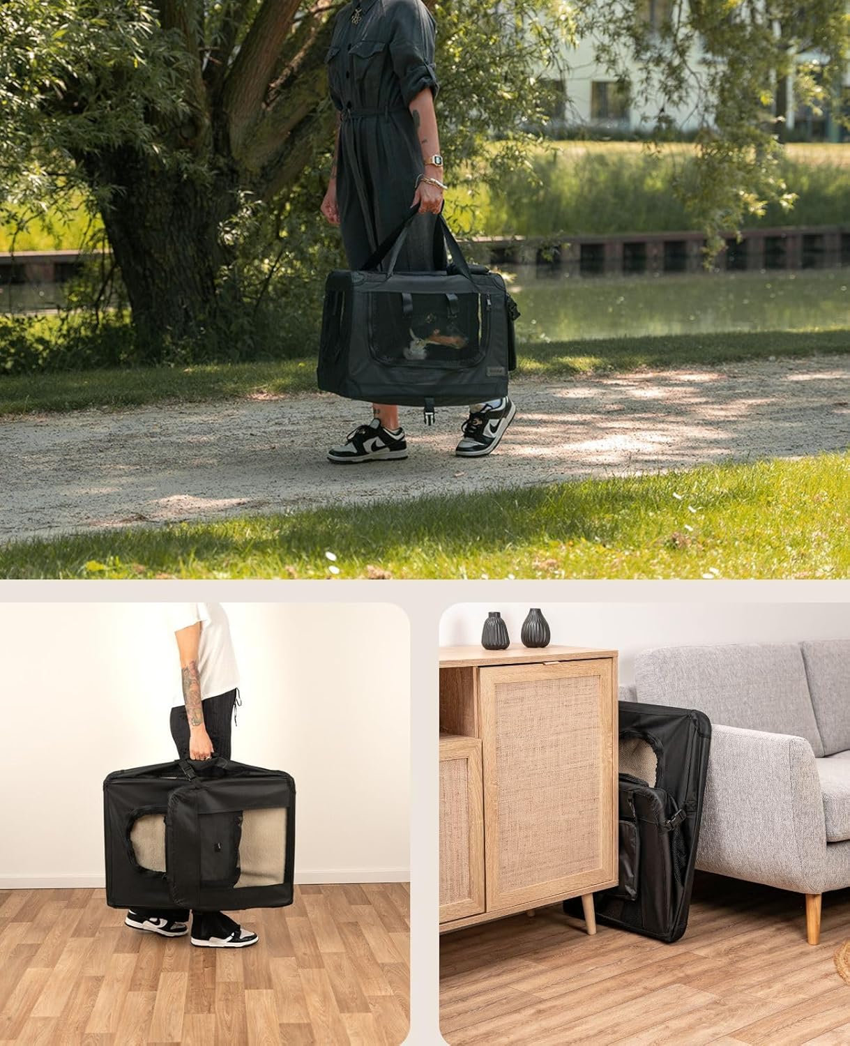 Sac Transport Chat (M) 60x42x44 cm