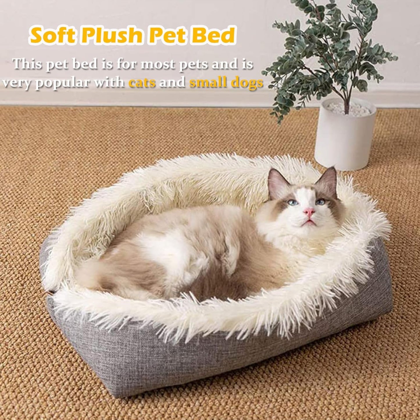 Panier Chat Coussin 42x36 cm