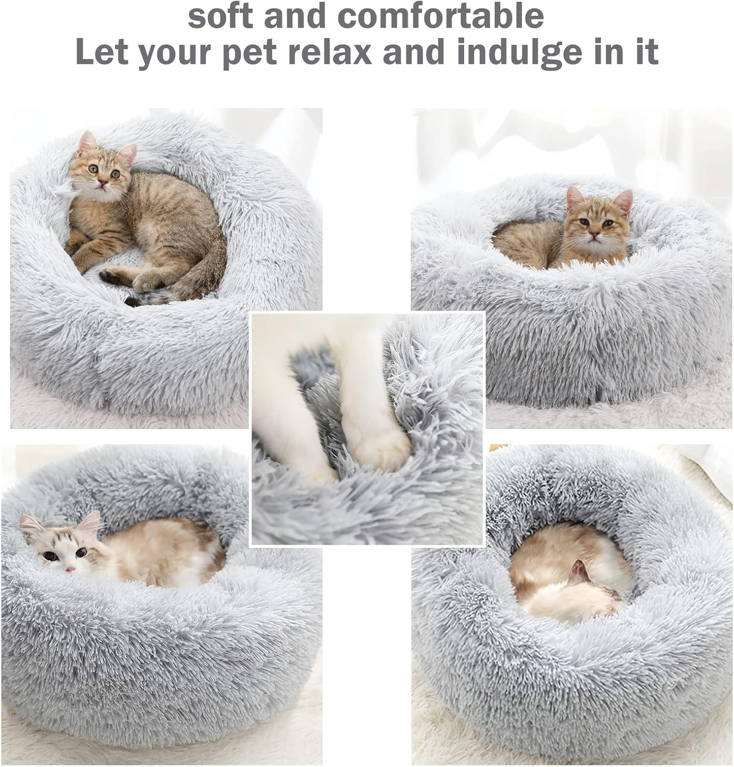 Panier Chat Coussin 50/60/70cm