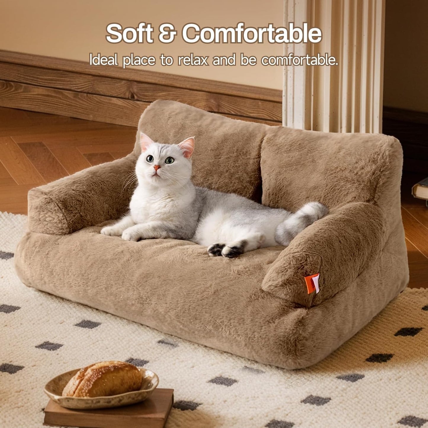 Panier Chat Coussin 66 x 48 cm, canapé-lit
