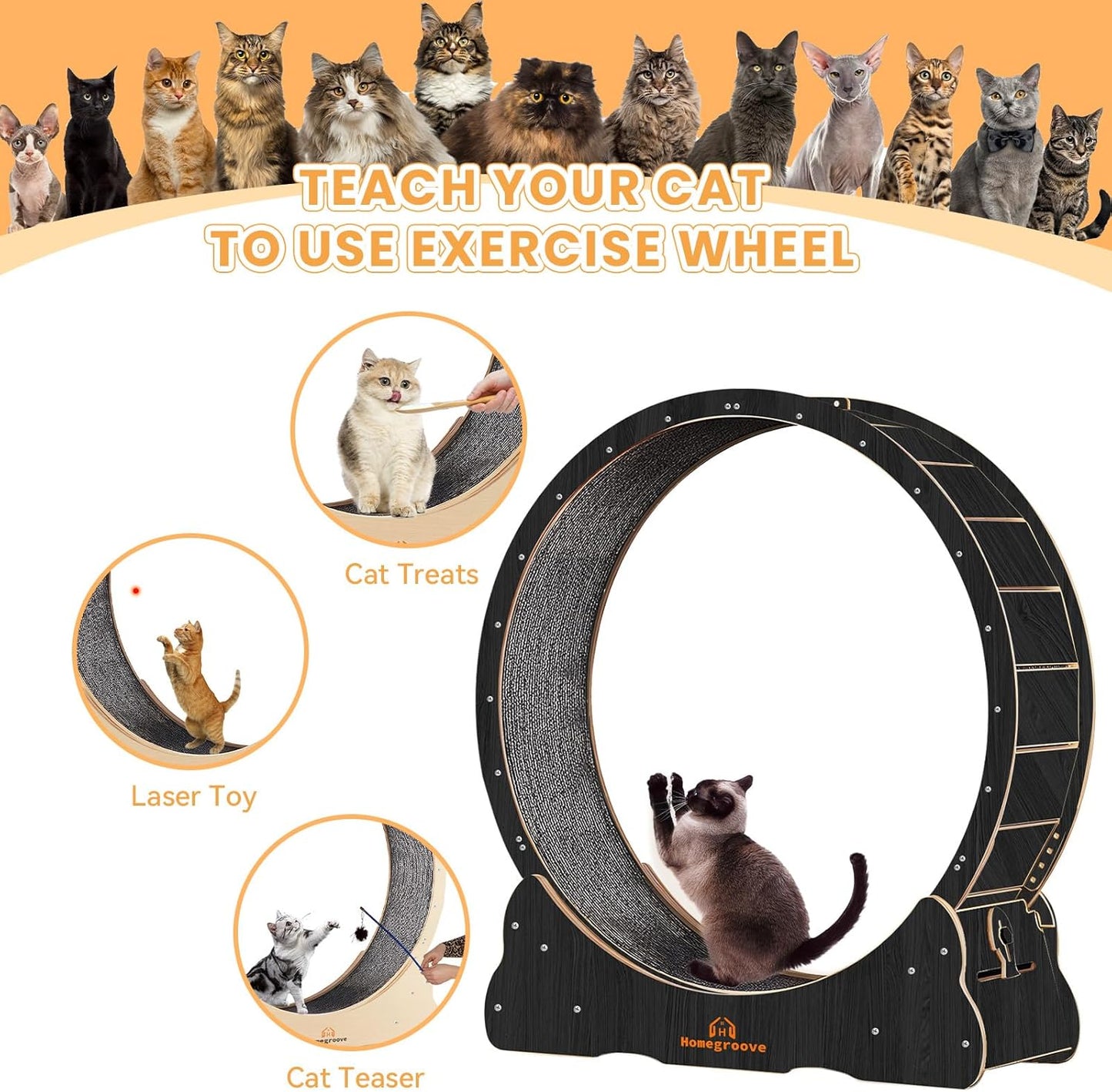 Roue pour Chat 110 cm