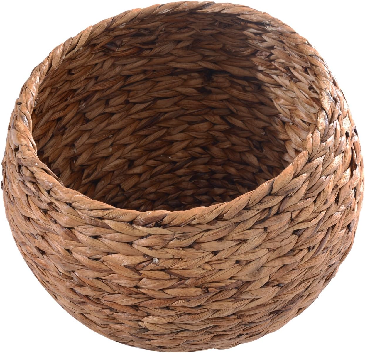 Panier Chat Coussin 42L x 33l x 52H cm Coussin Moelleux Beige Inclus