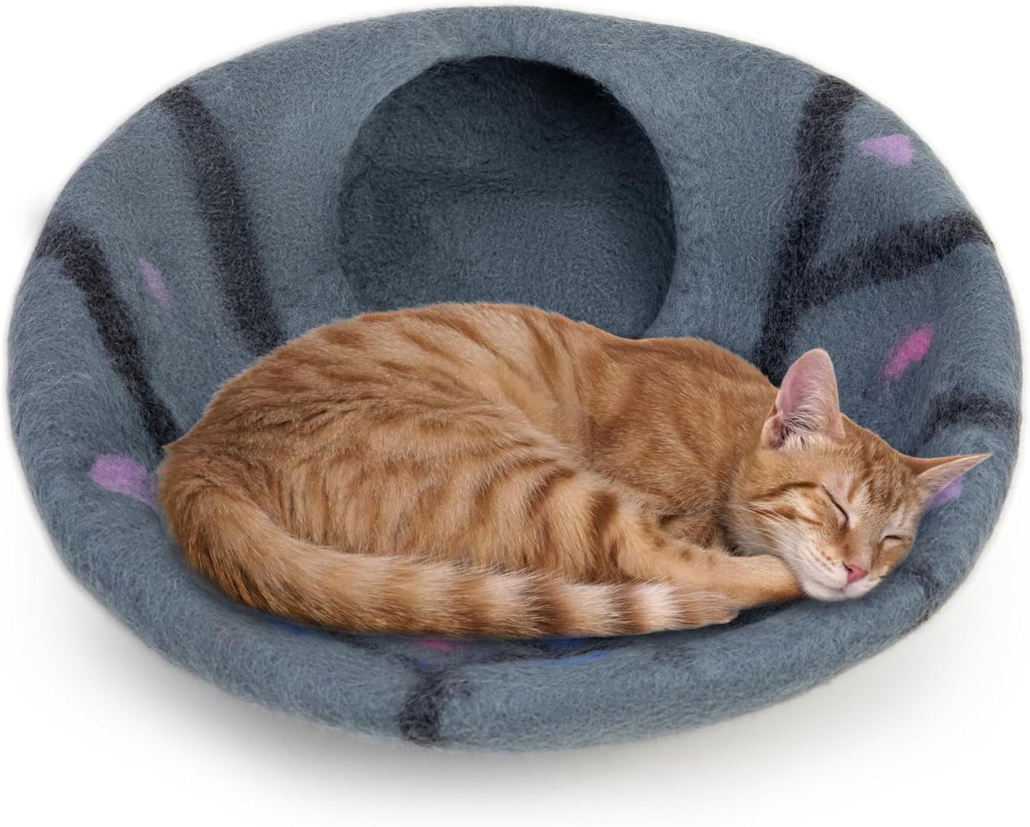 Panier Chat Coussin 100% Laine Mérinos