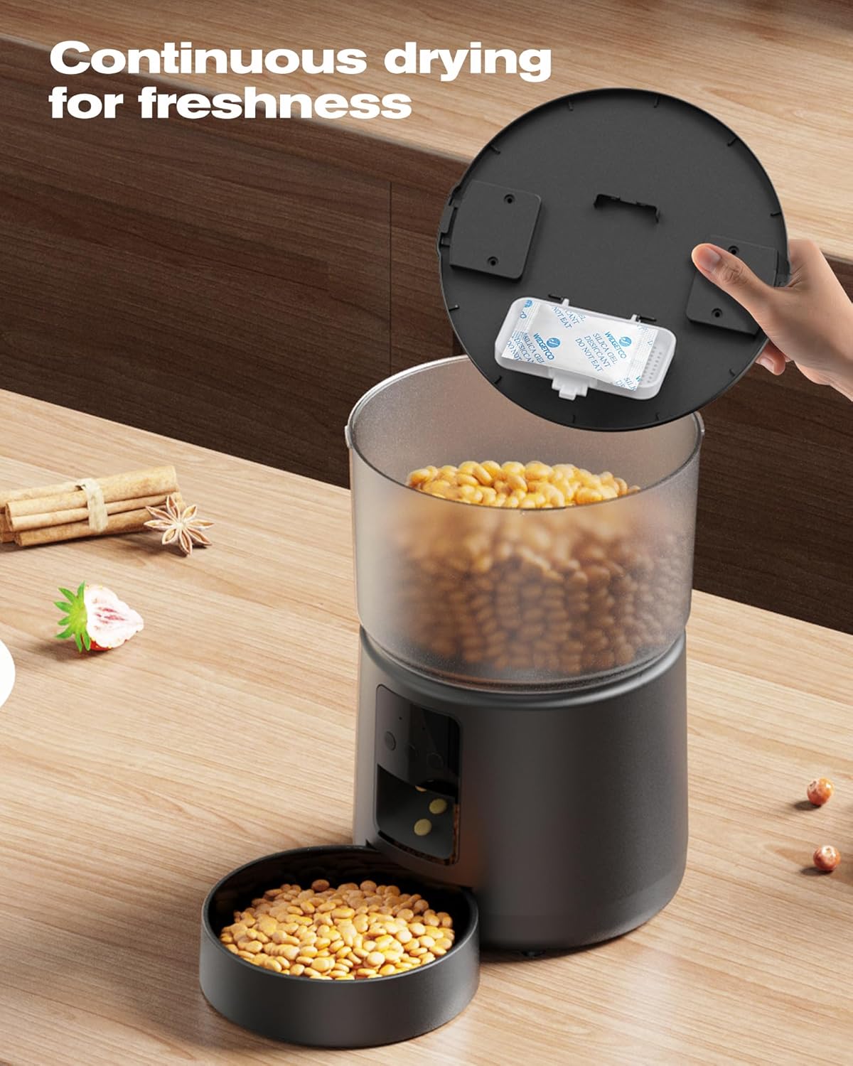 Distributeur Croquettes Chat 3L