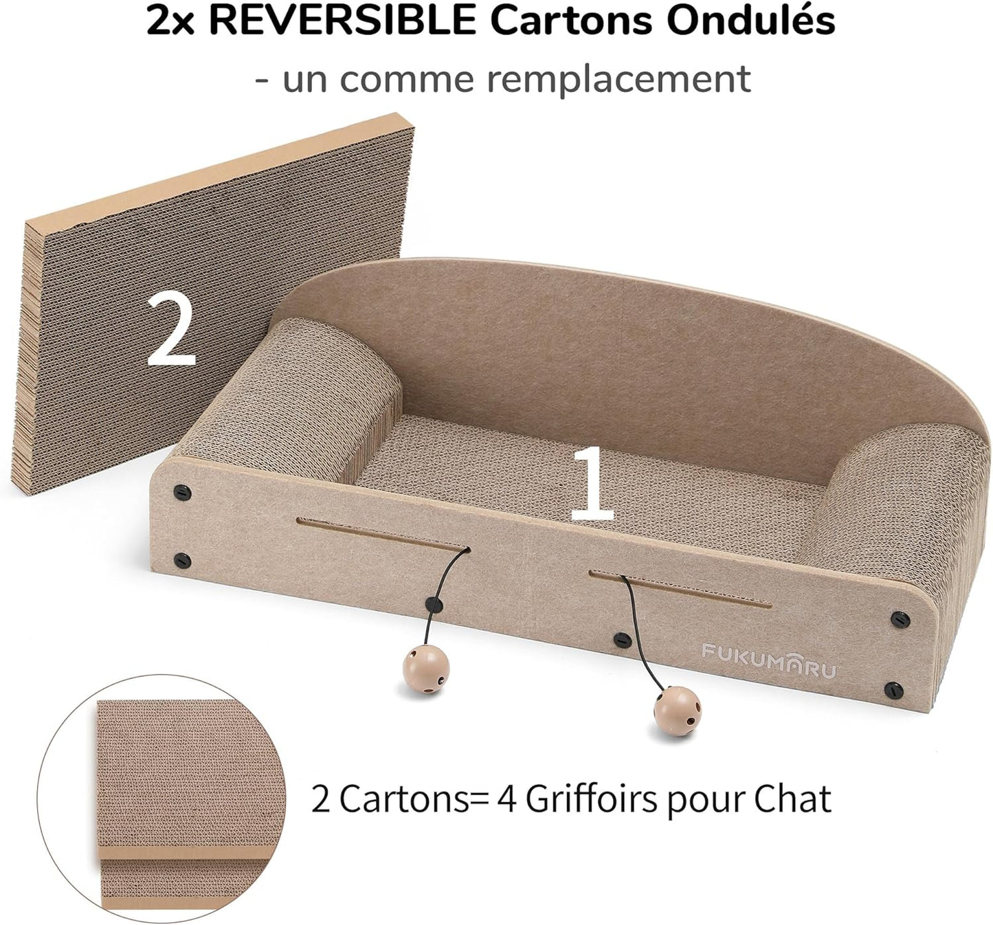 Griffoir Chat 66 cm