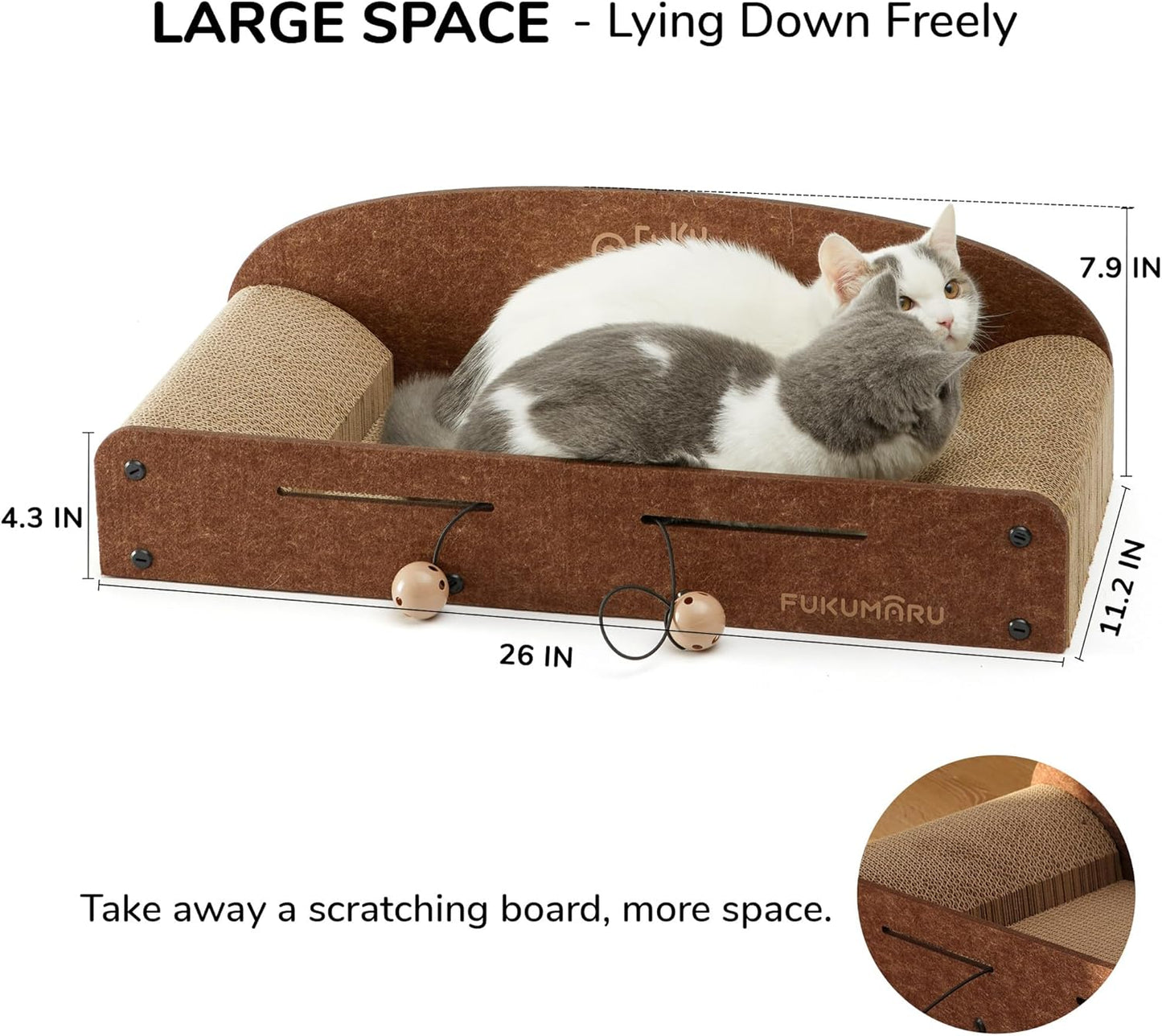 Griffoir Chat 66 cm