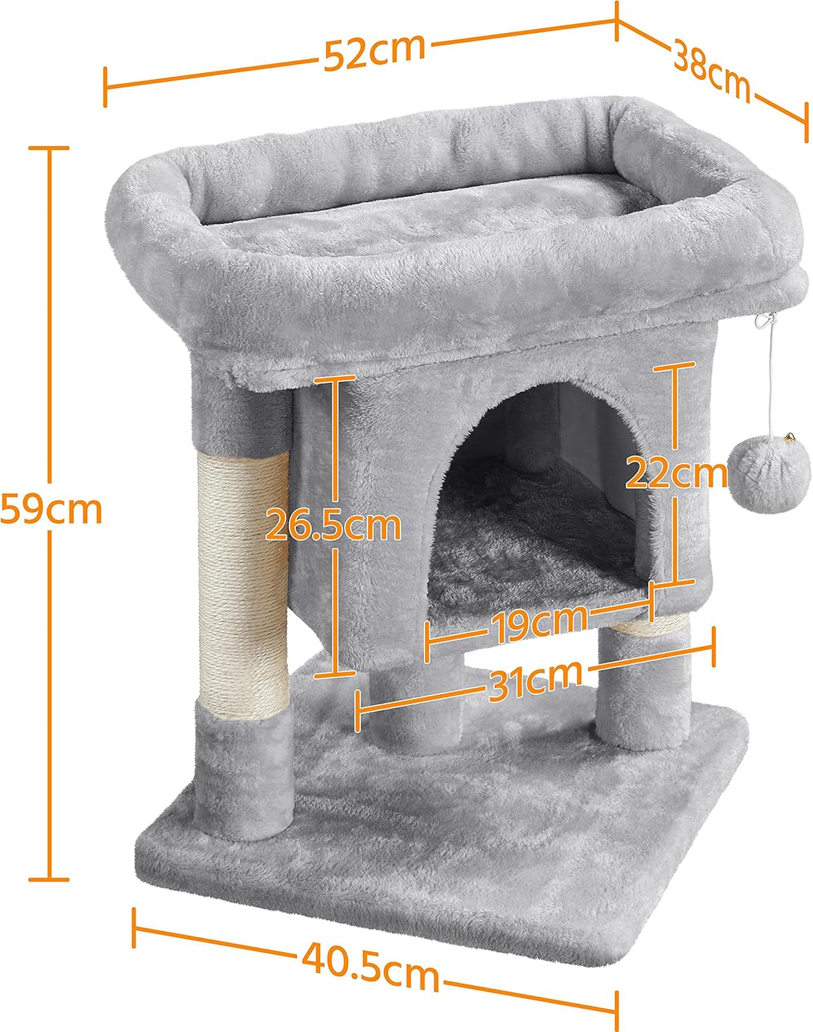 Arbre à Chat Hauteur 59cm