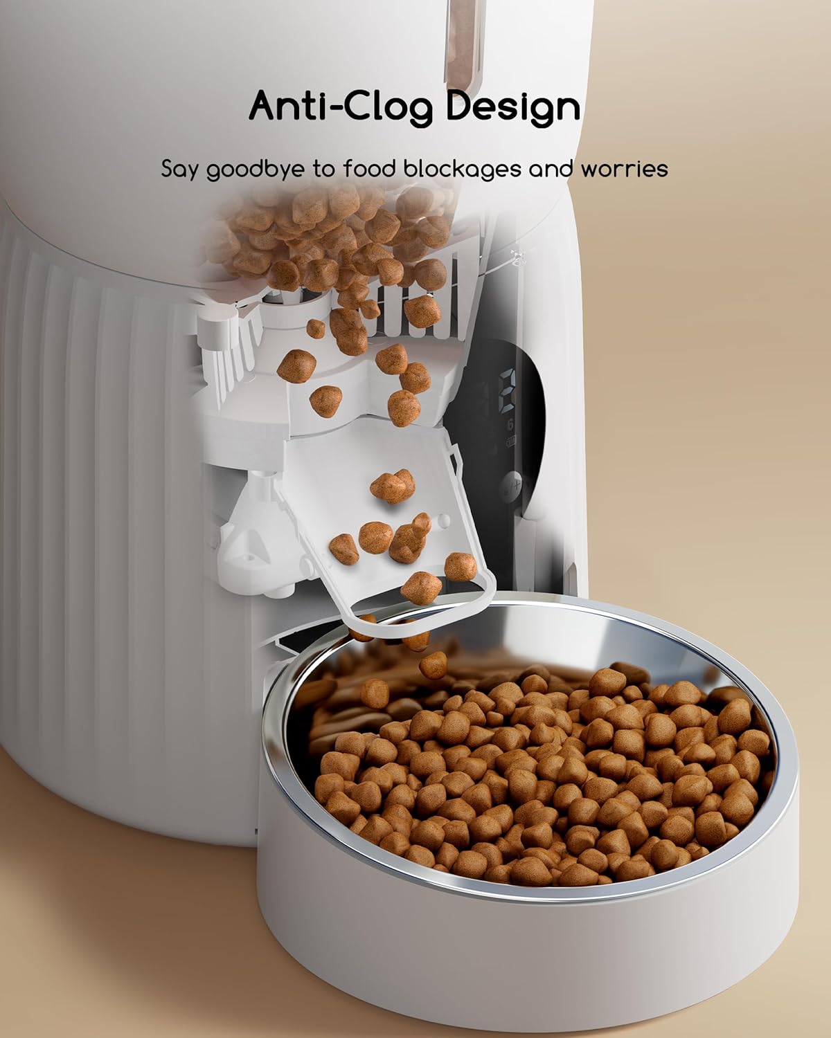 Distributeur Croquettes Chat 4L