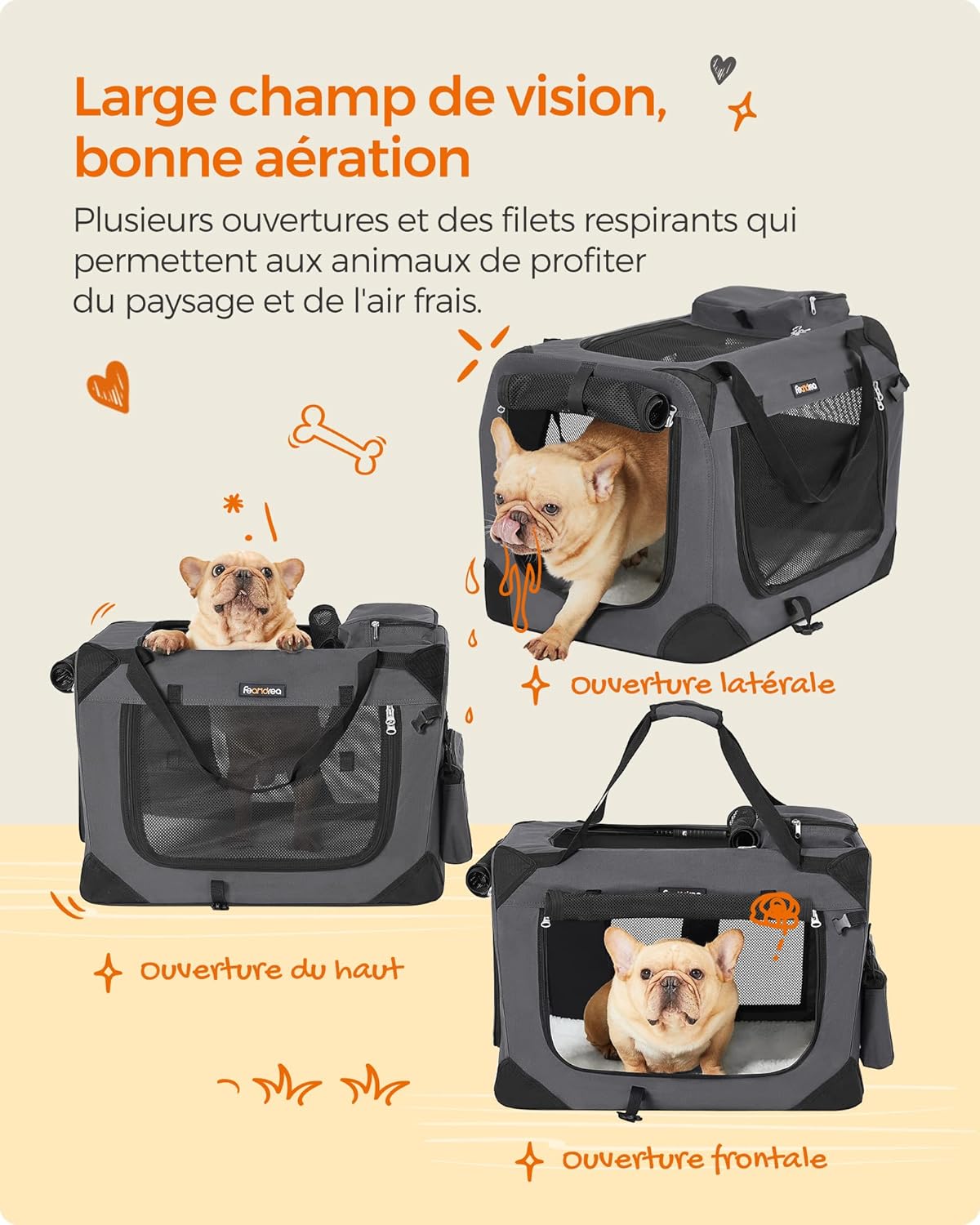 Sac de Transport (M) 60x42x42 7 à 11kg