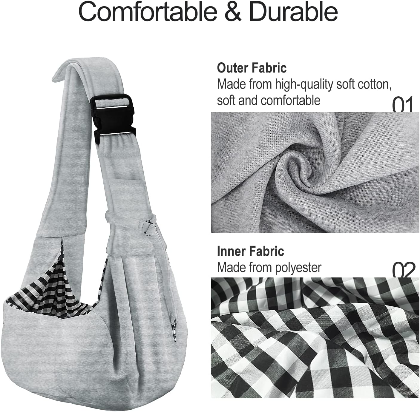 Sac Bandoulière Chat 5kg