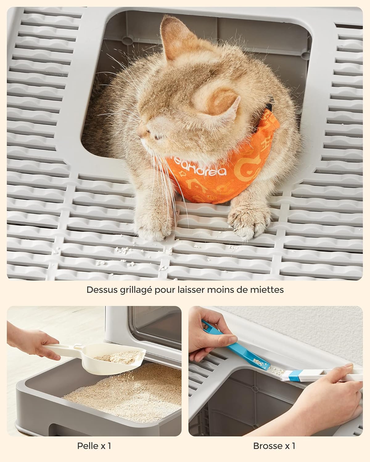 Bac à Litière Fermé