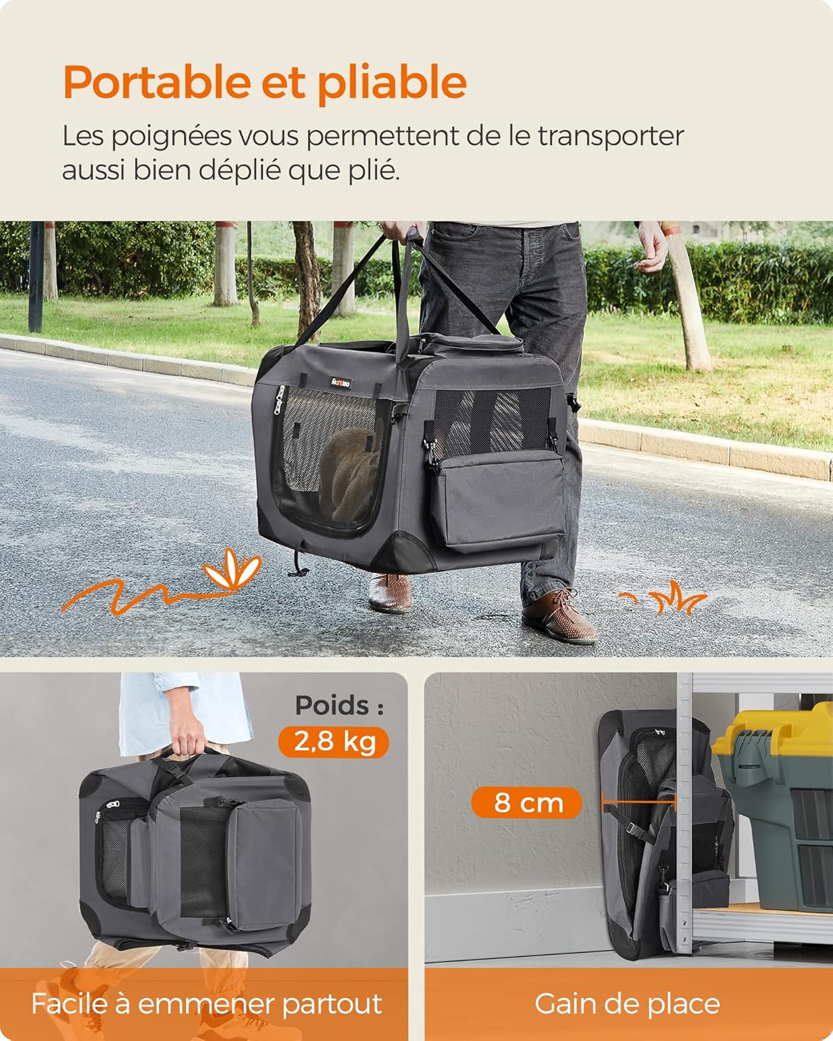 Sac de Transport (M) 60x42x42 7 à 11kg