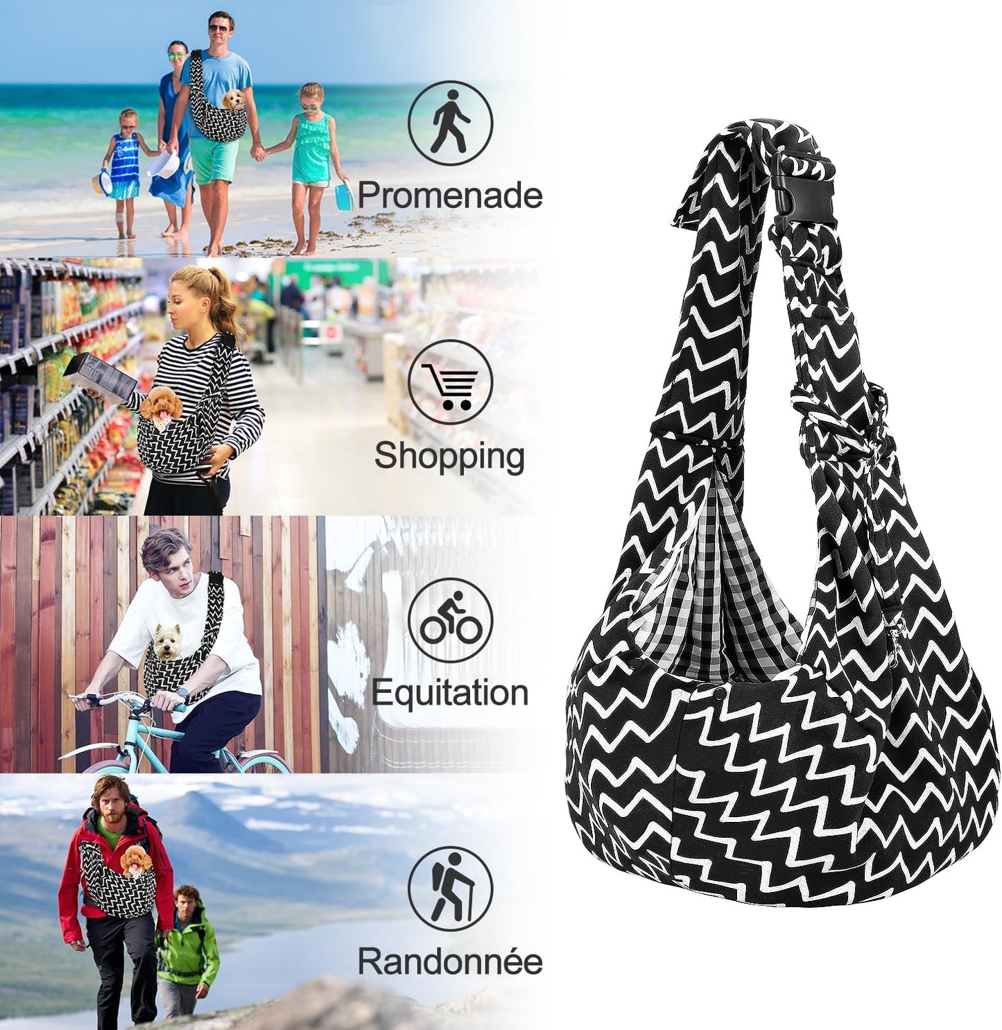 Sac Bandoulière Chat 5kg