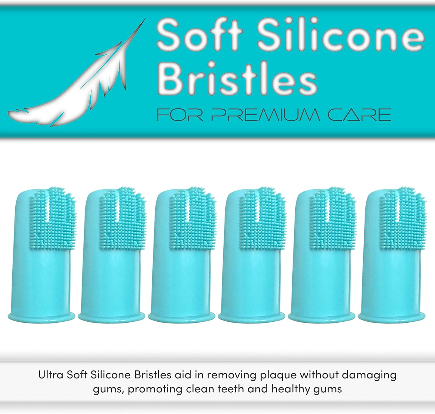 Brosse à pour dents à Doigts 8 brosses