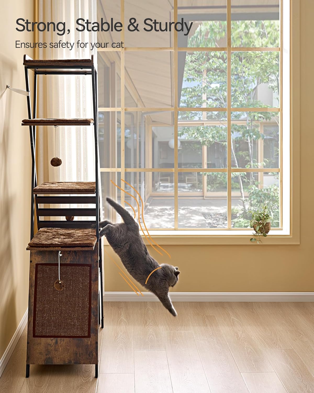 Arbre à Chat Hauteur 184 cm