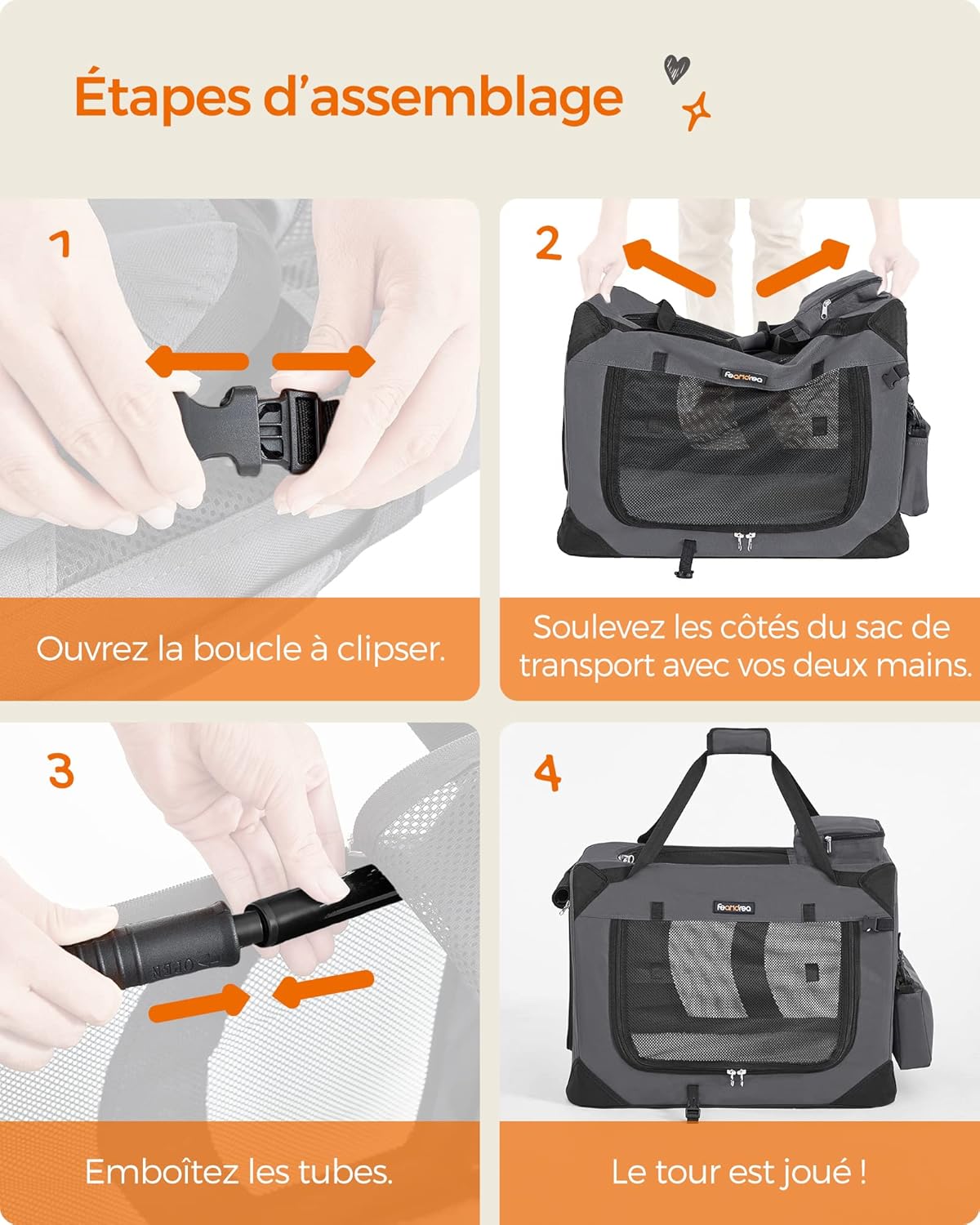 Sac de Transport (M) 60x42x42 7 à 11kg