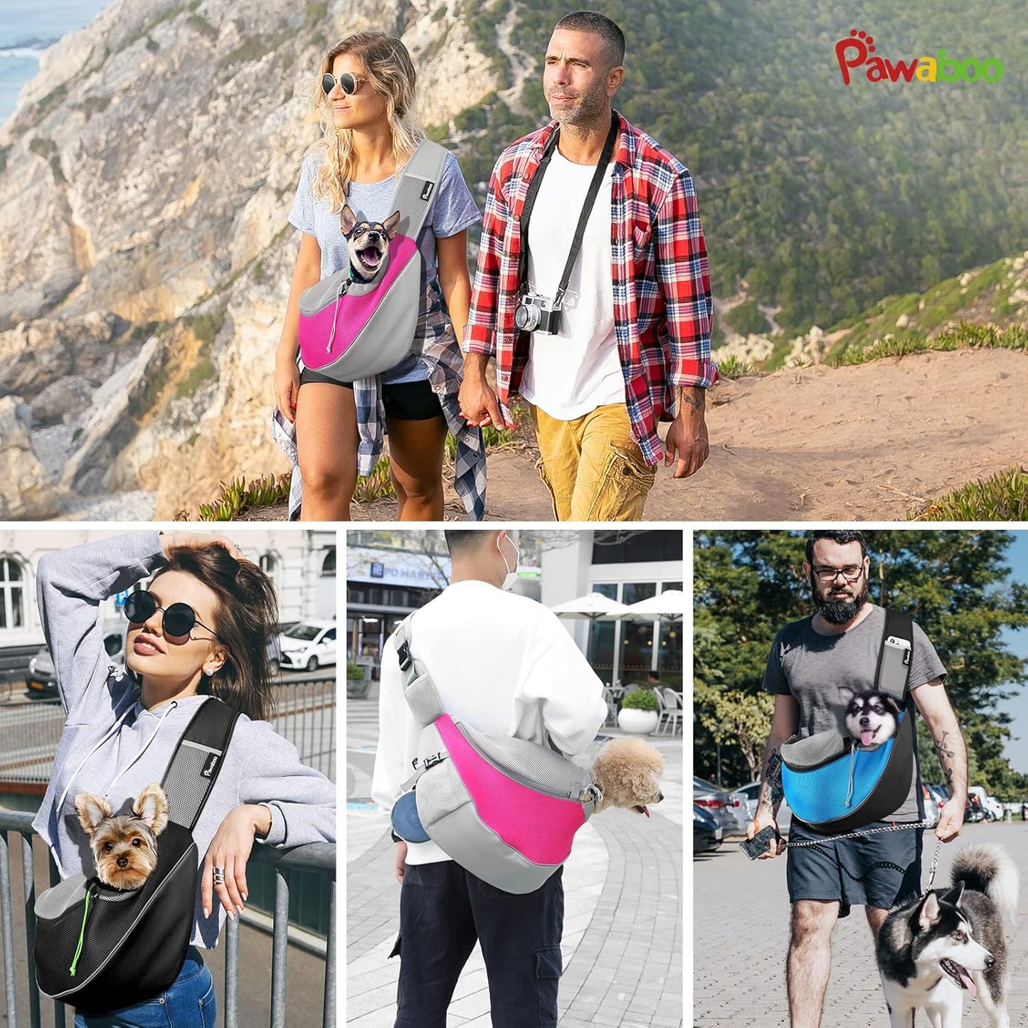 Sac Bandoulière Chat S/2.5kg M/4.5kg L/6.5kg
