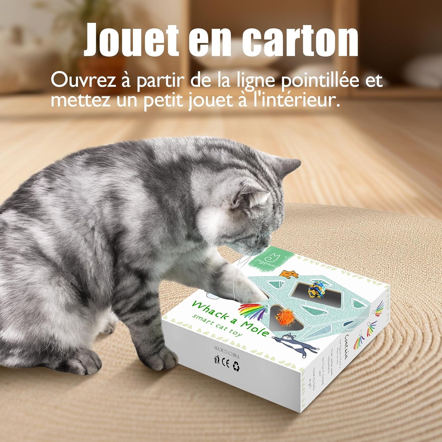 Jouet pour Chat 7 Trous