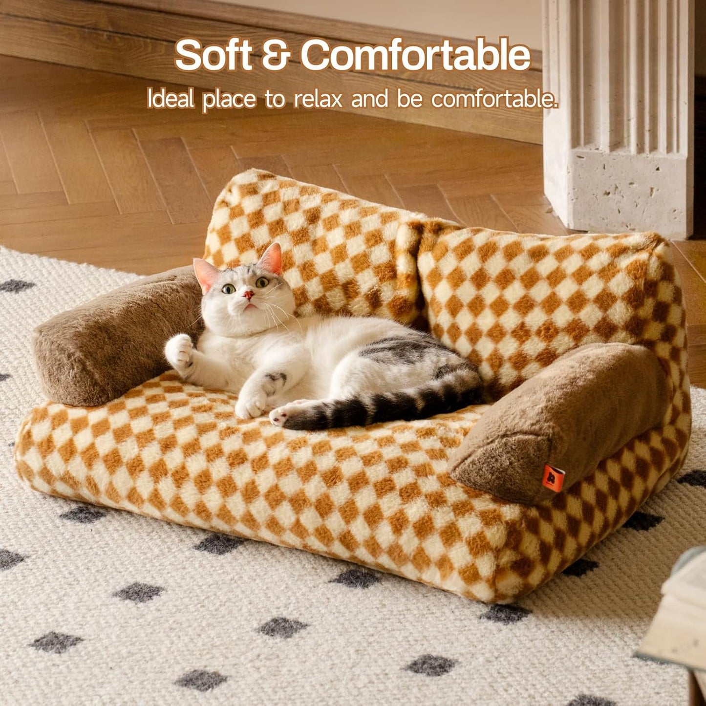Panier Chat Coussin 66 x 48 cm, canapé-lit