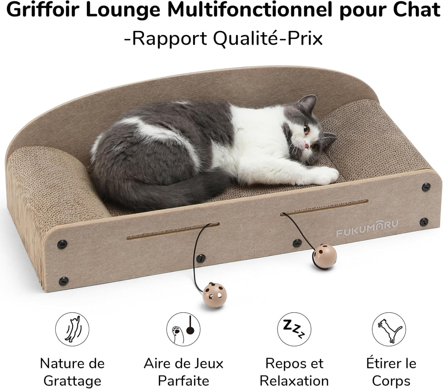 Griffoir Chat 66 cm
