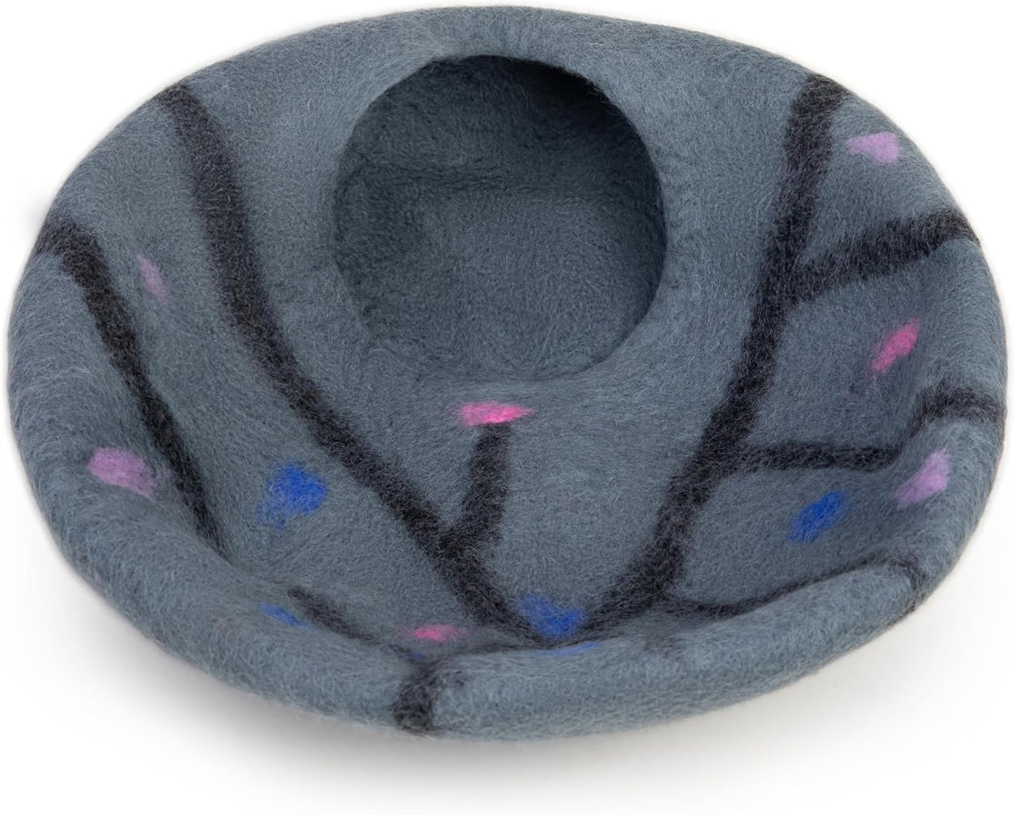 Panier Chat Coussin 100% Laine Mérinos