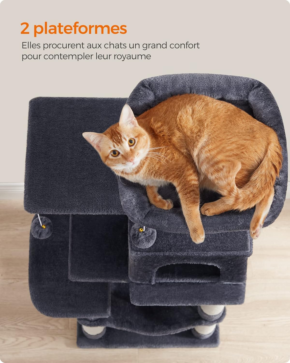 Arbre à Chat Hauteur 112 cm