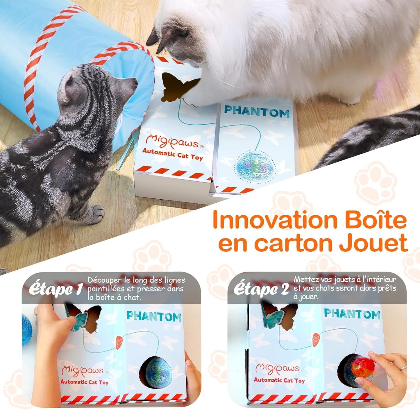 Jouet pour Chat Tunnel