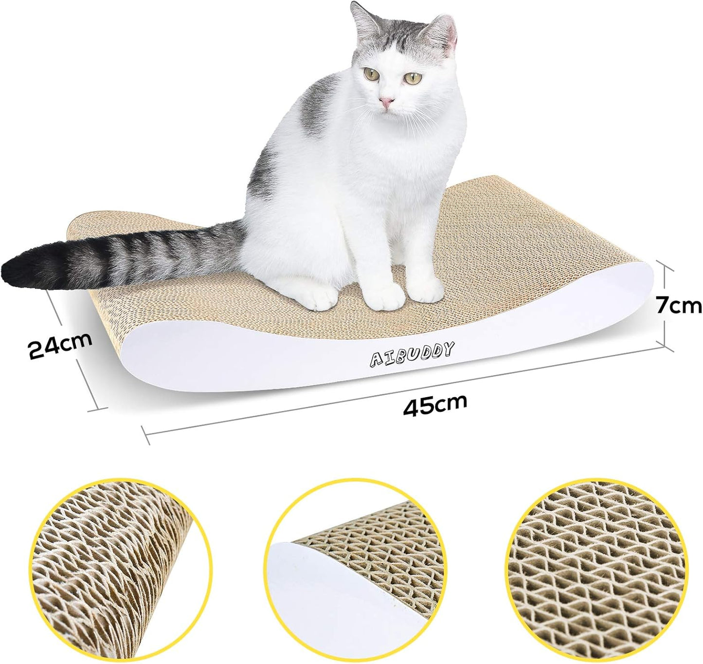Griffoir Chat bio 44 x 25 x 7 cm