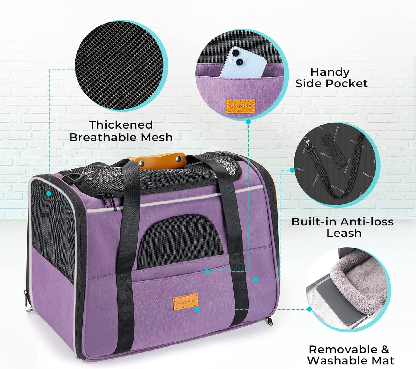 Sac Transport Chat 43 x 30 x 33 cm